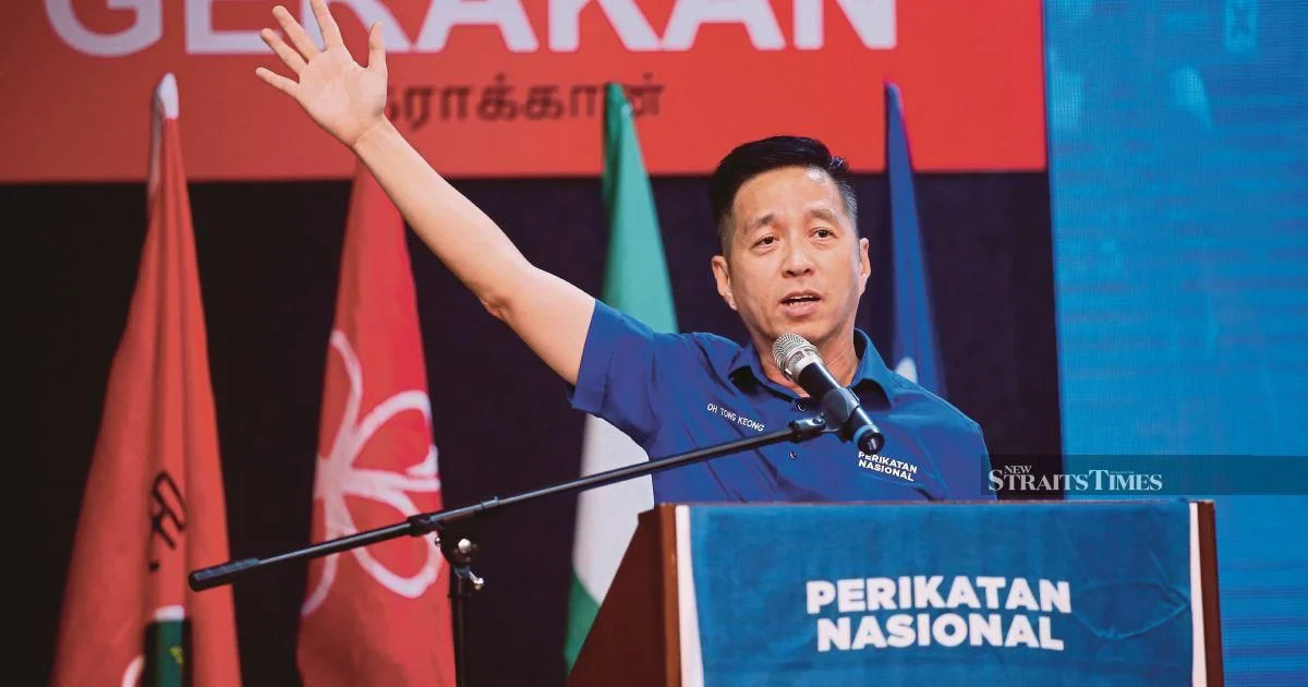 Gerakan Steps Aside in Johor Race to Back Perikatan Nasional Partners