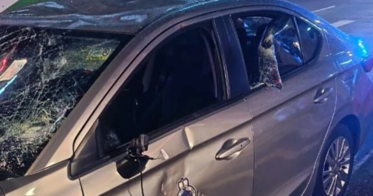 Foreign Homeless Man Held After Smashing Police Car in KL Incident