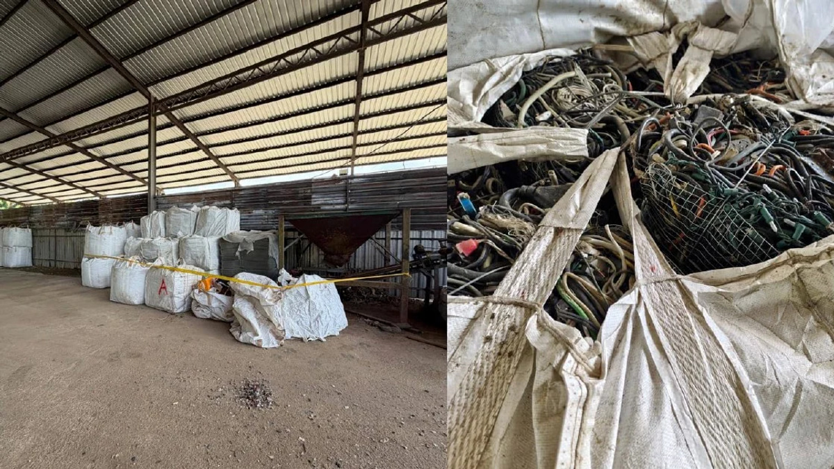 Authorities Seize RM3 Million in Illegal E-Waste at Bukit Mertajam Facility
