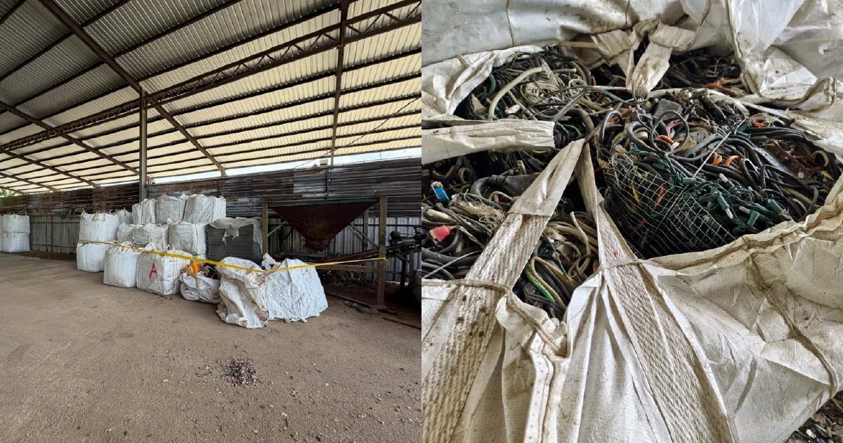 Authorities Seize RM3 Million in Illegal E-Waste at Bukit Mertajam Facility