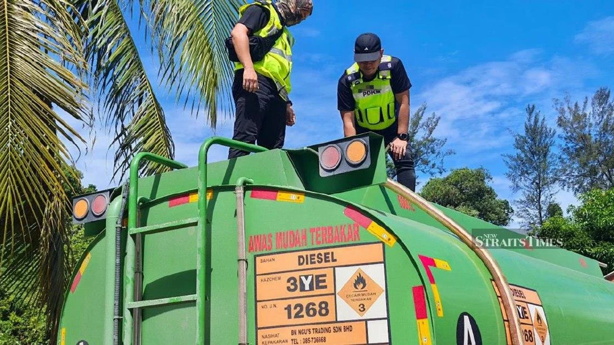 Diesel smuggling ring dismantled in Miri; 15,000 litres seized and four arrested