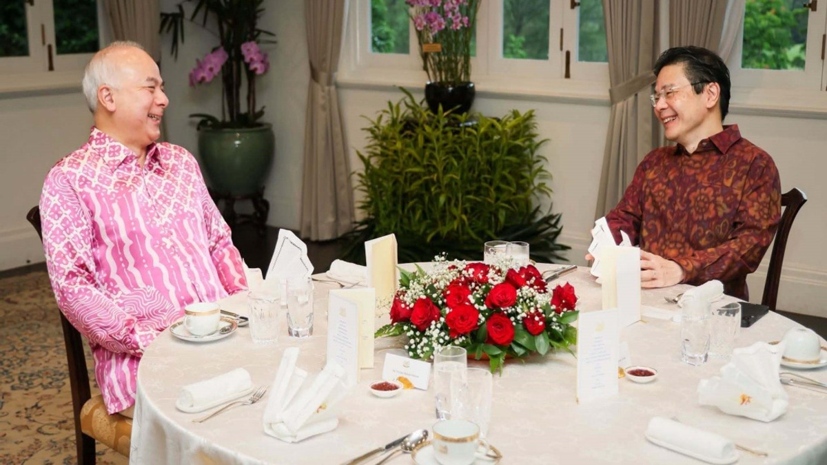 Sultan Nazrin and Singapore PM Wong Strengthen Malaysia-Singapore Ties Through Bilateral Talks