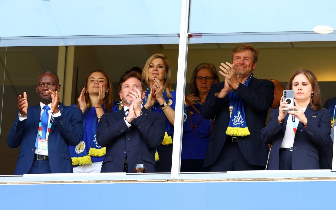 Dutch Royals Enjoy World Cup Double-Header in United States