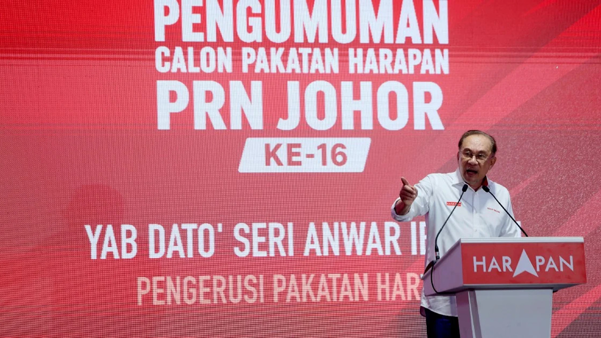 Anwar Calls on Johor Leadership to Scrutinise Previous Governments' Revenue Distribution Claims