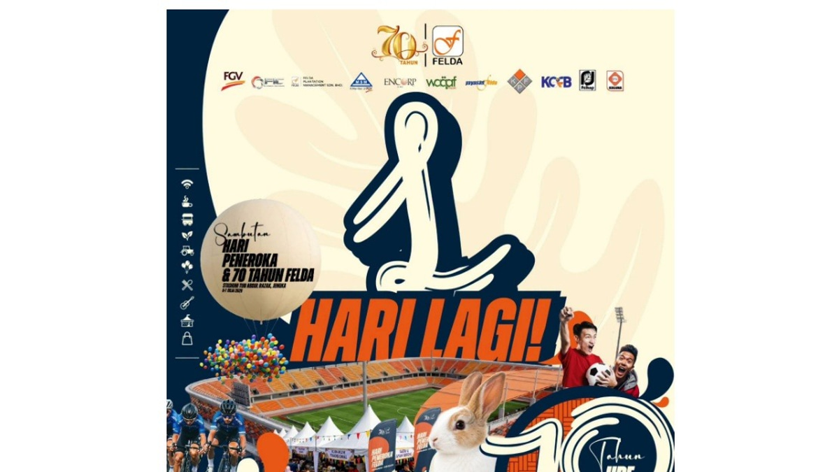PM Anwar Marks FELDA's Seven Decades of Rural Transformation at Jengka Celebration