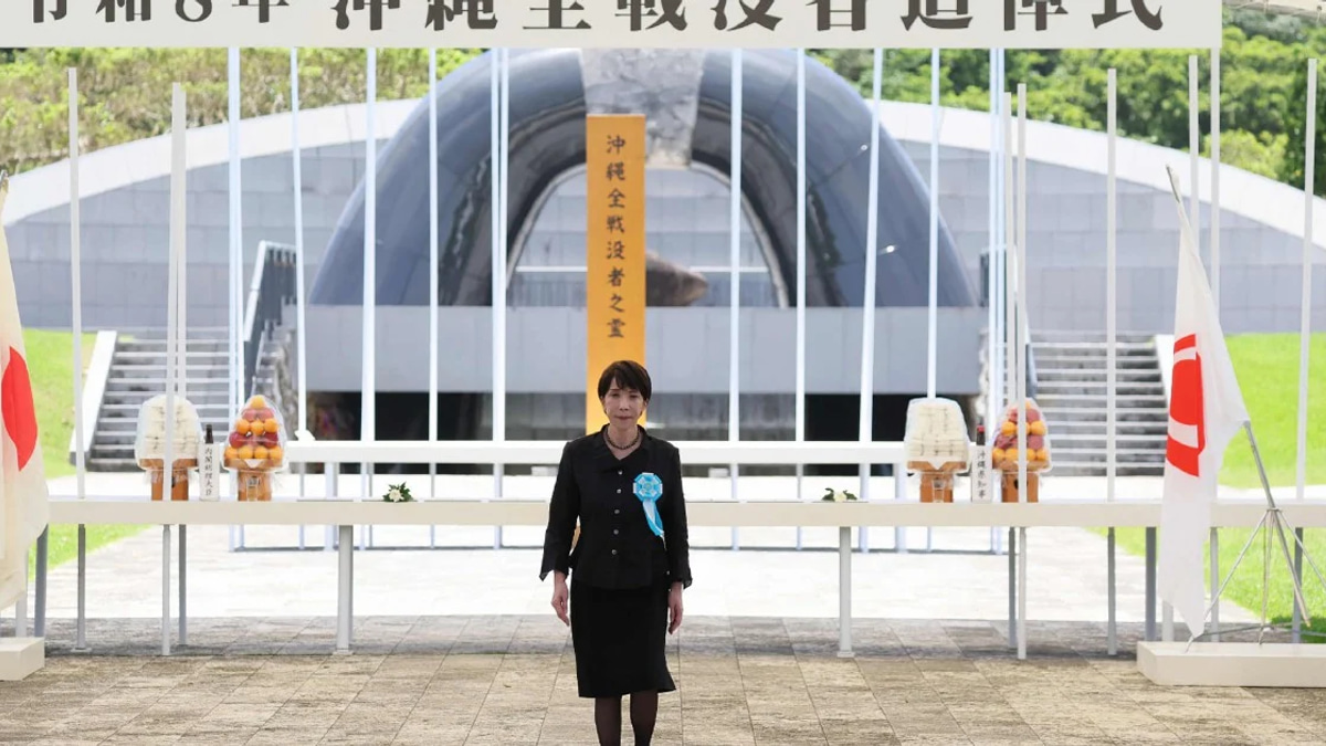 Japan's New PM Faces Public Backlash Over Military Expansion Plans at War Memorial