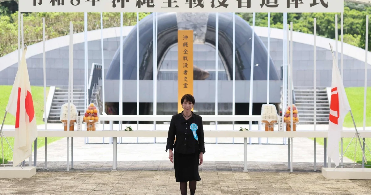 Japan's New PM Faces Public Backlash Over Military Expansion Plans at War Memorial