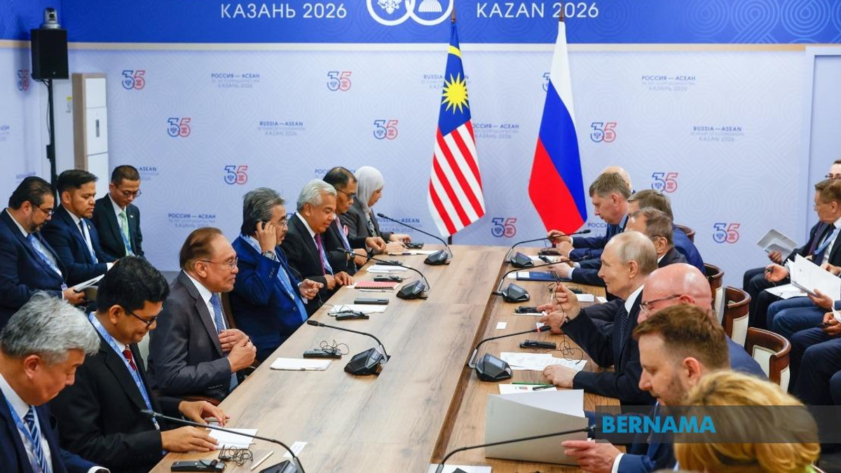 Russia and Malaysia Well Positioned to Deepen Bilateral Ties, Says Putin