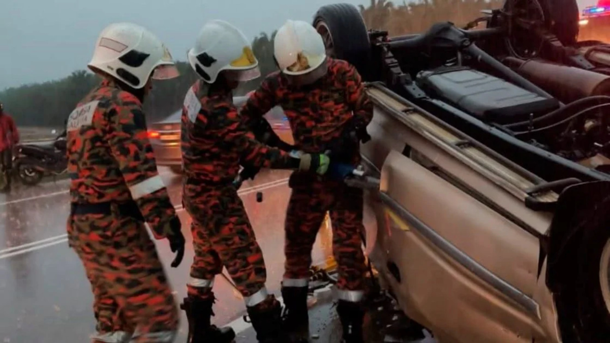 Two Sisters Among Four Fatalities in Separate Pahang Accidents Within One Hour
