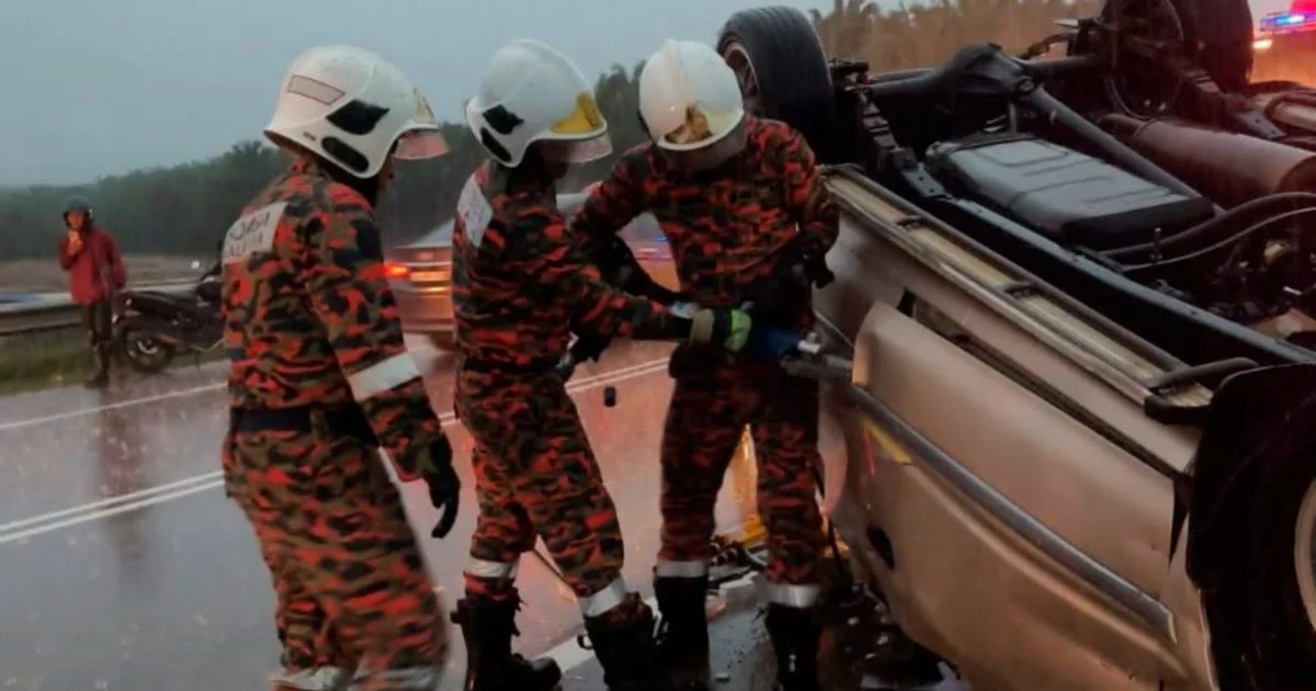 Two Sisters Among Four Fatalities in Separate Pahang Accidents Within One Hour