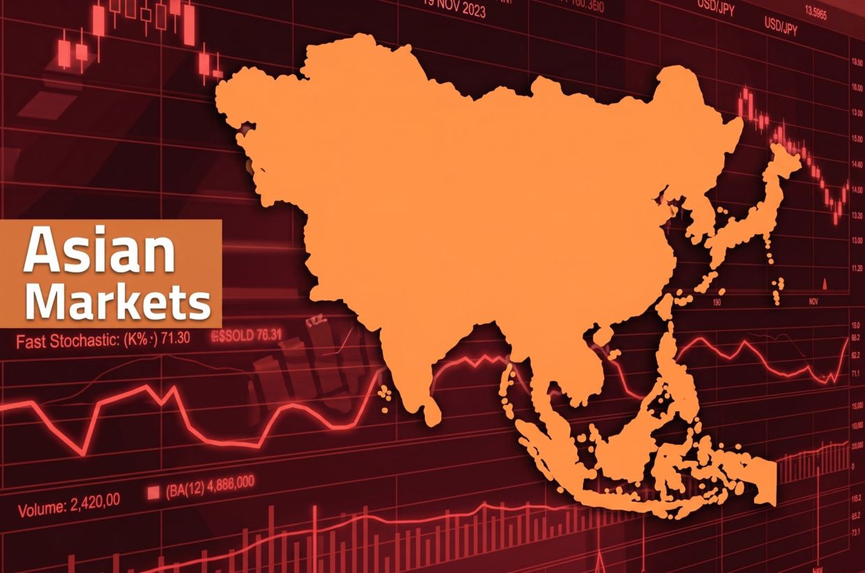 Asian Stocks Retreat as Middle East Tensions Lift Oil and Rate Expectations