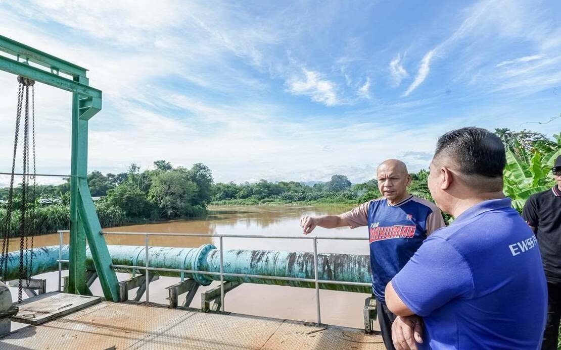 Minister Armizan Inspects Papar Water Infrastructure as Supply Challenges Mount