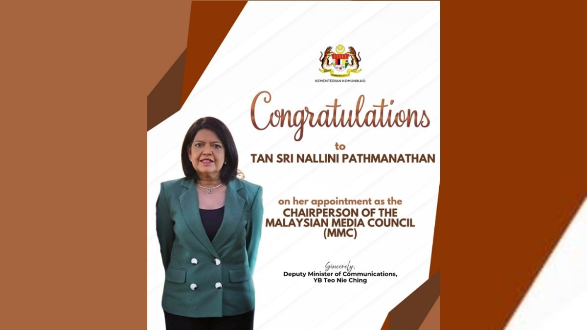 Teo Backs Nallini's Appointment as MMC Chair, Citing Pro-Press Freedom Judicial Legacy