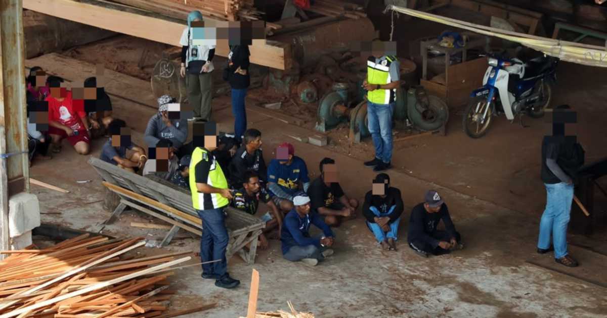 62 Foreigners Detained in Selangor Crackdown on Immigration Pass Abuse