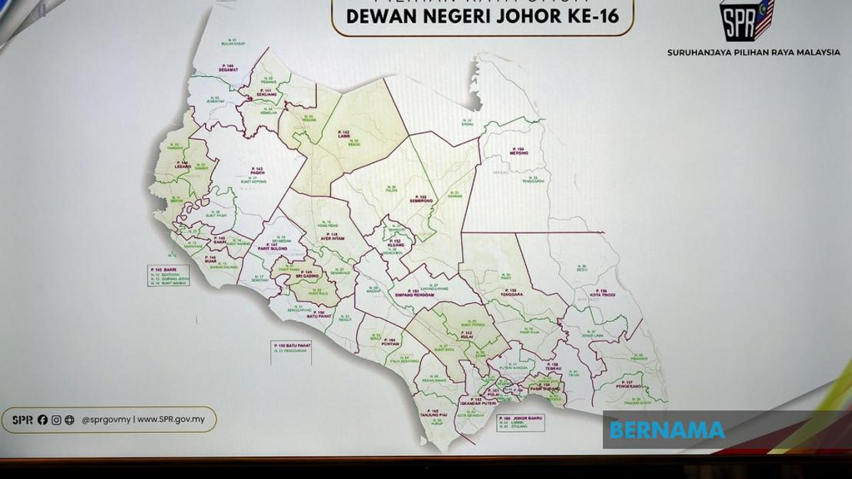Johor's 16th State Election Enters Critical Phase as Nomination Day Arrives