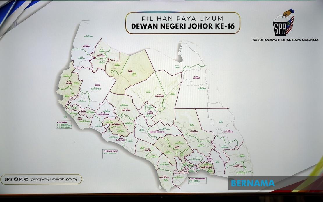 Johor's 16th State Election Enters Critical Phase as Nomination Day Arrives