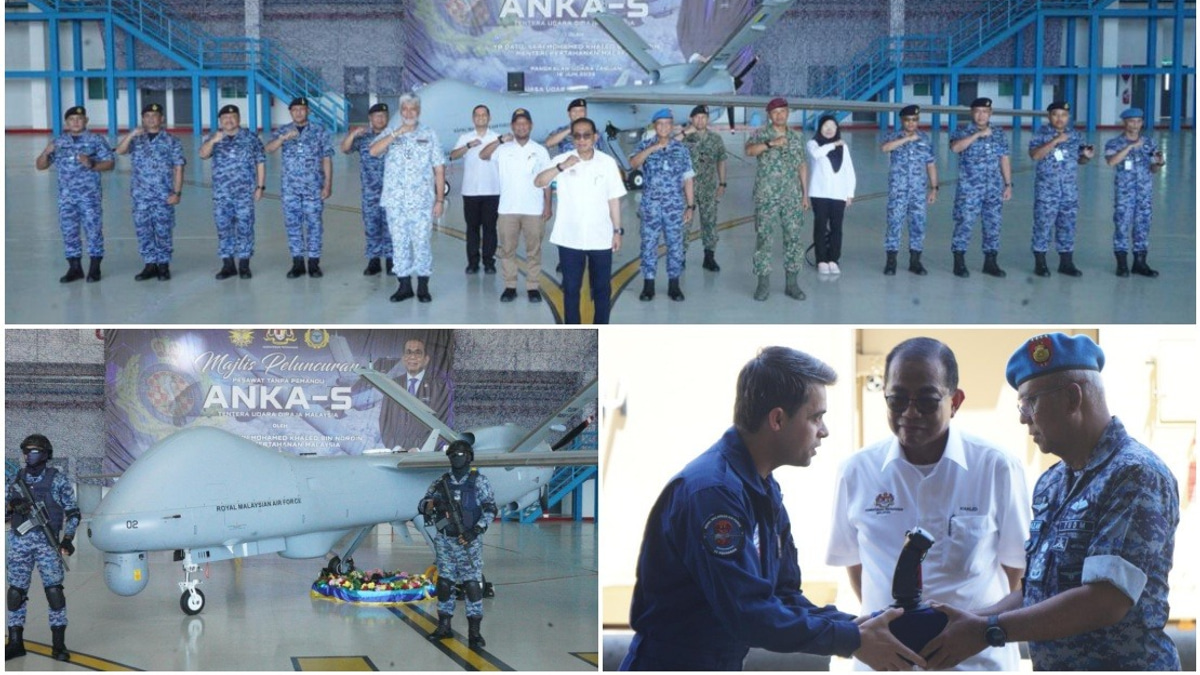 RMAF's New ANKA-S Drone System Transforms Malaysia's Maritime Watch Over South China Sea