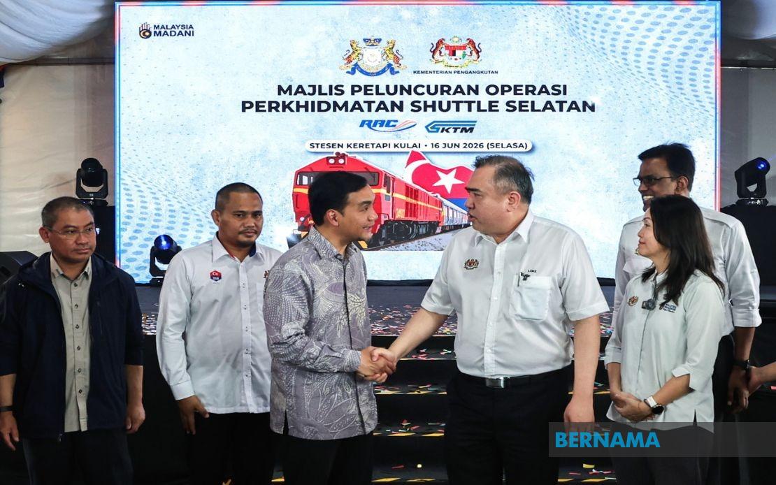 Shuttle Selatan Rail Service Launches, Set to Transform Johor's Transport Network