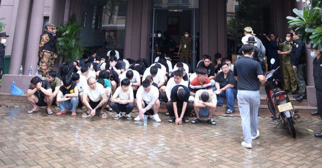 Laos Intensifies Scam Crackdown with Major Raids Ensnaring 261 Foreign Suspects