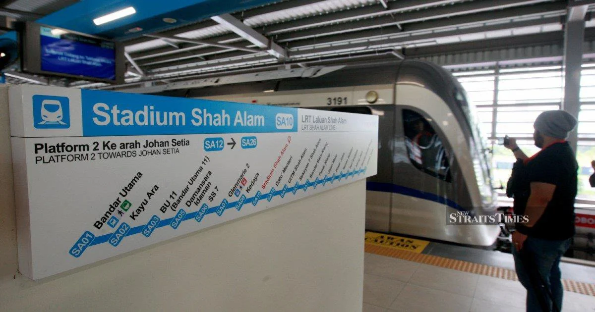 Anwar to officially inaugurate Shah Alam LRT3 line ahead of Monday service launch