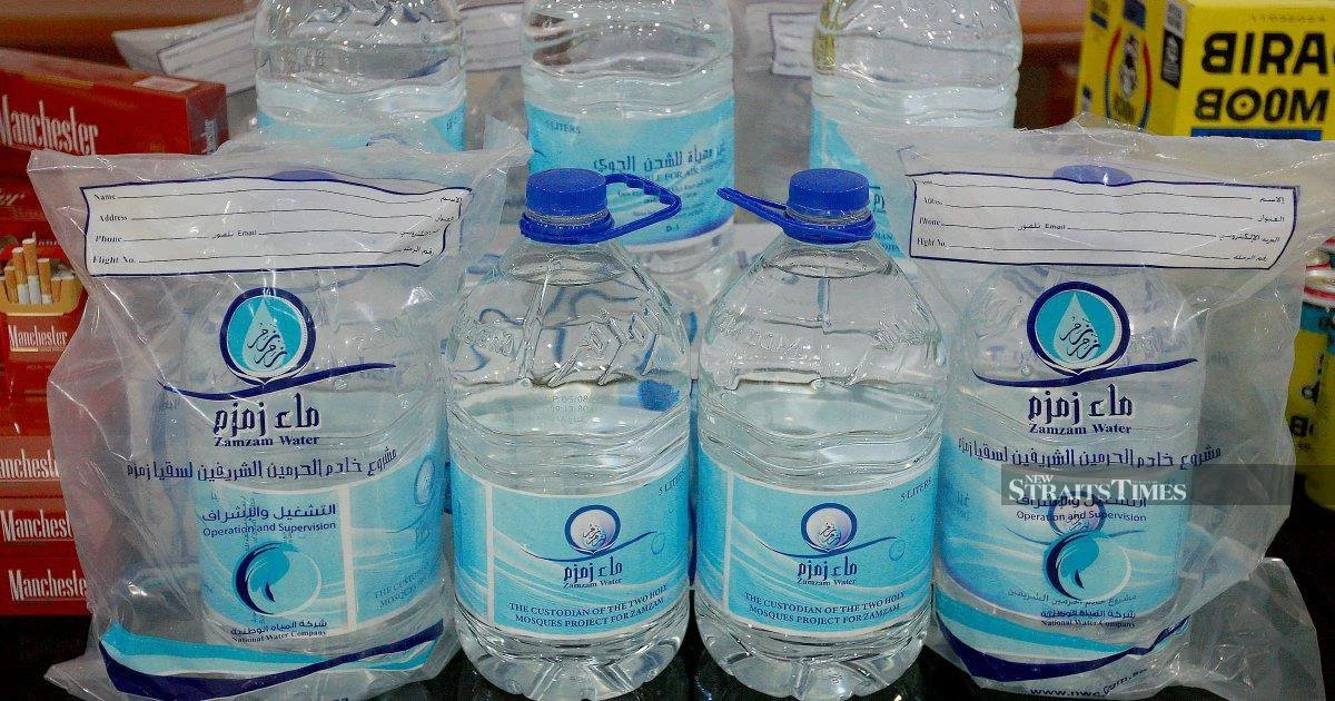 E-hailing Driver Faces Heavy Fine Over Illegal Zam-zam Water Import