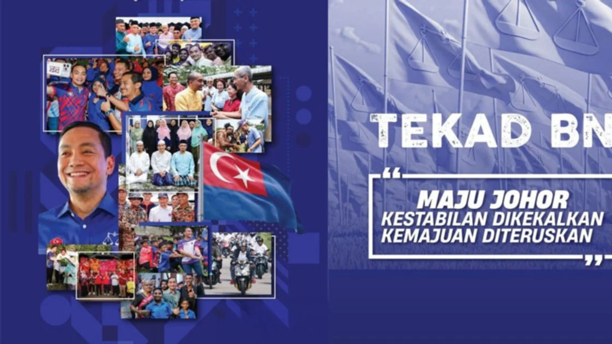 Johor BN Sets Out 63-Point Manifesto to Secure State's Future