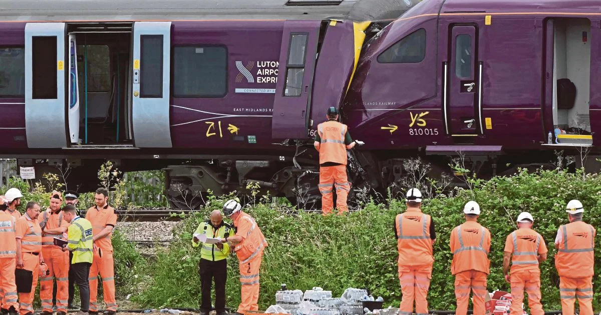 Train Driver Killed in Major Collision North of London; 28 Hospitalized as Authorities Launch Investigation