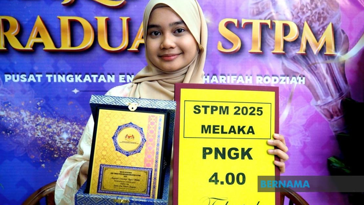 Father's Final Words Drive Nurfariesya To Perfect STPM Score