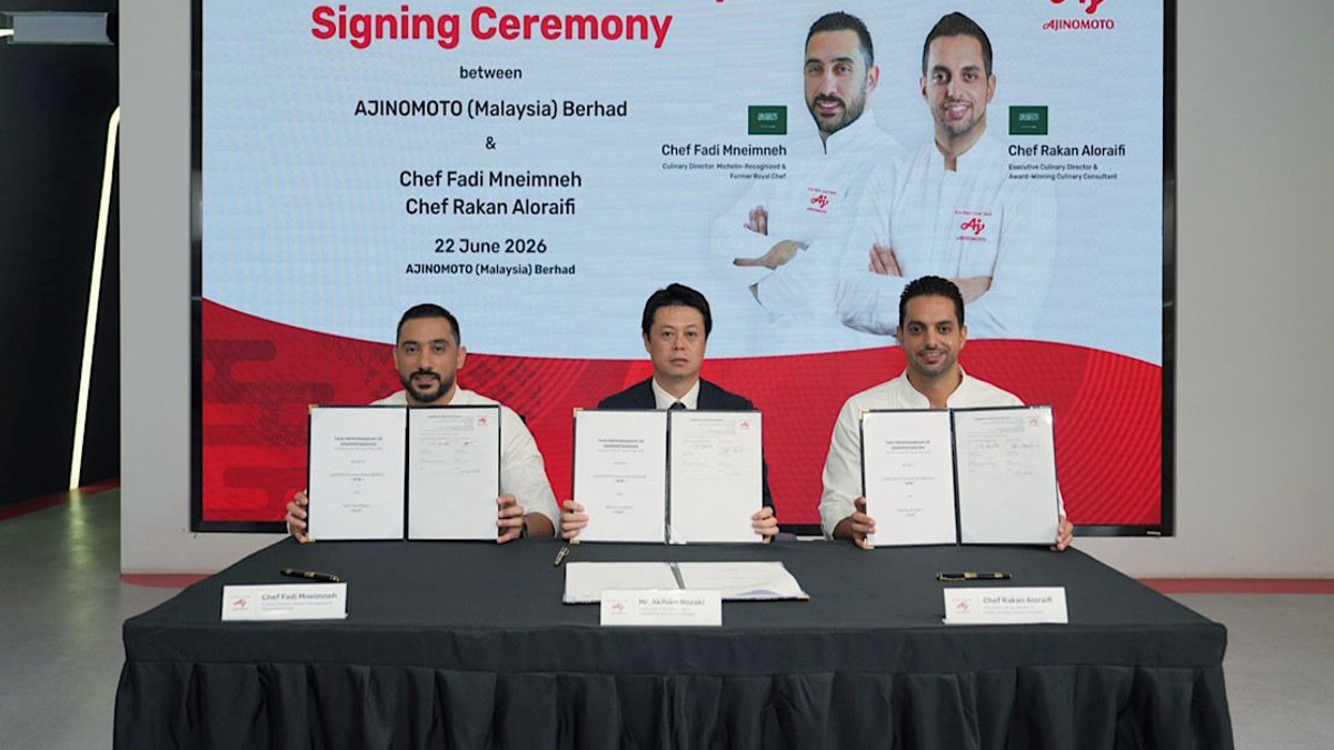 Ajinomoto Malaysia Deepens Middle East Footprint With Saudi Celebrity Chef Alliance