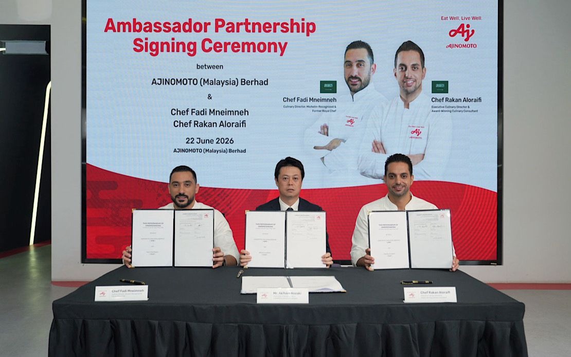 Ajinomoto Malaysia Deepens Middle East Footprint With Saudi Celebrity Chef Alliance