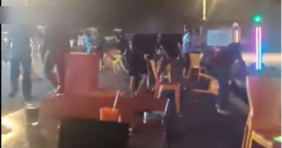 Four arrested after violent brawl erupts in Kulai restaurant