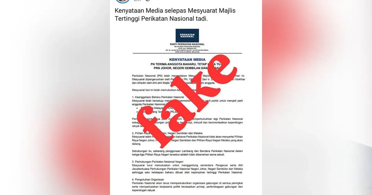 PN Denies False Claims Over State Election Boycott