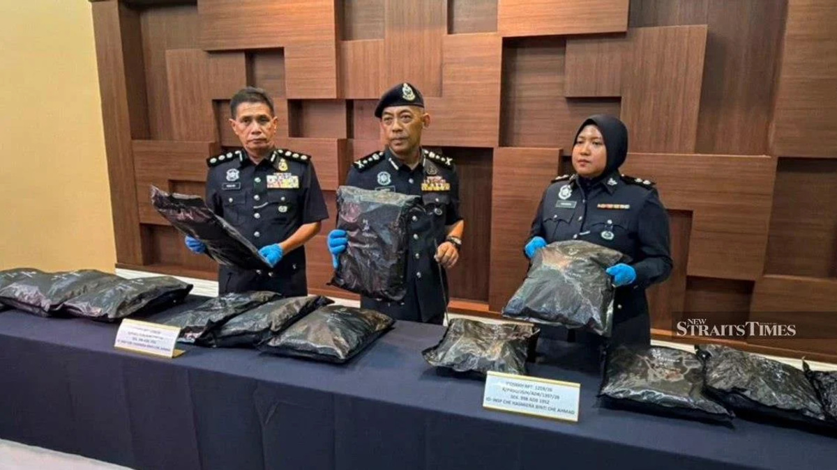 Student arrested at Bukit Kayu Hitam checkpoint with RM1.17 million cannabis haul