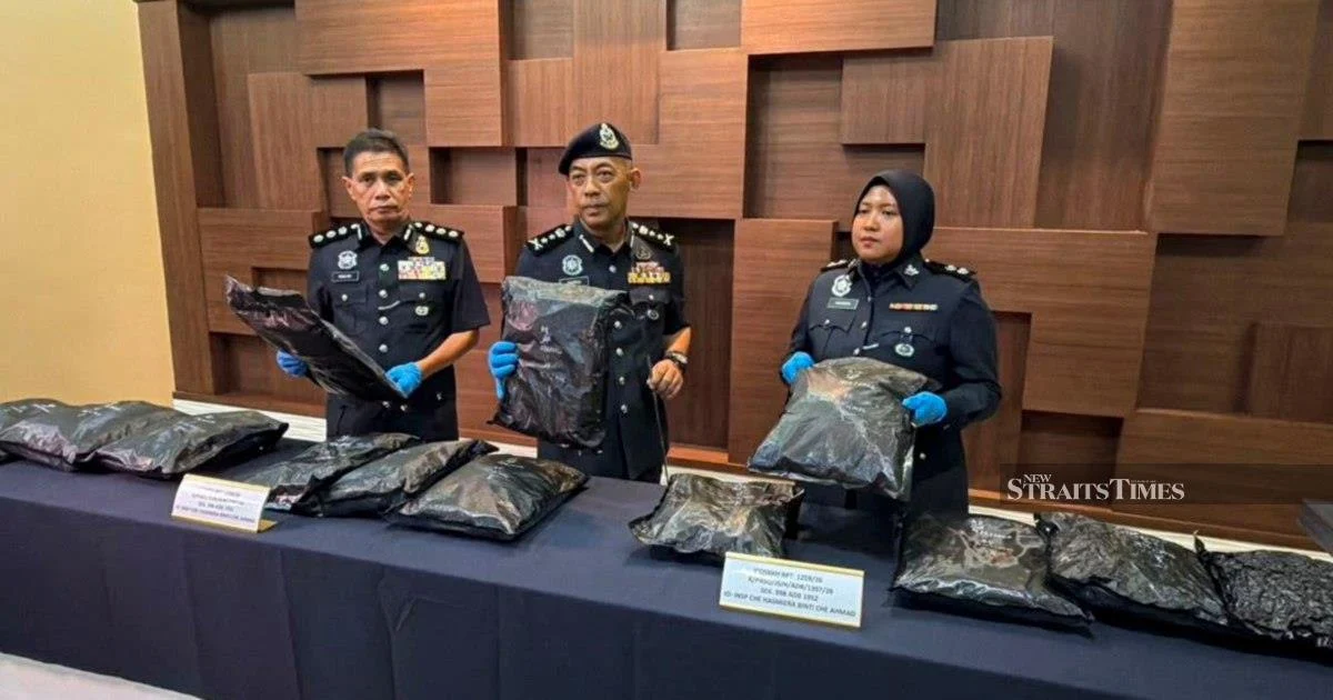 Student arrested at Bukit Kayu Hitam checkpoint with RM1.17 million cannabis haul