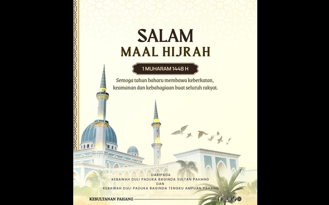 Pahang Royalty Mark Islamic New Year with Message of Renewal and Unity