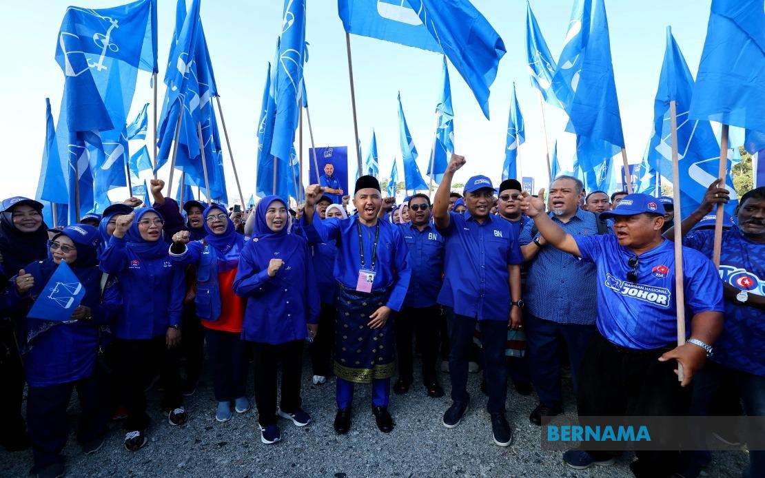 Johor State Election Nominations Close: 56 Centres Shut Down, Campaign Trail Begins