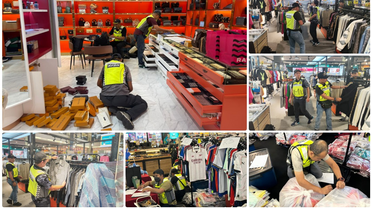 KPDN Seizes RM600,000 in Counterfeit Goods Across Three Johor Bahru Locations
