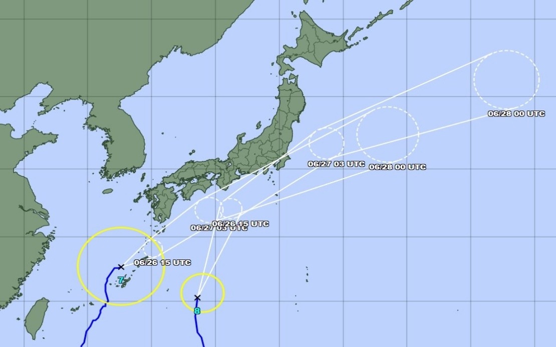 Japan braces for dual typhoon threat as millions evacuated from flood zones