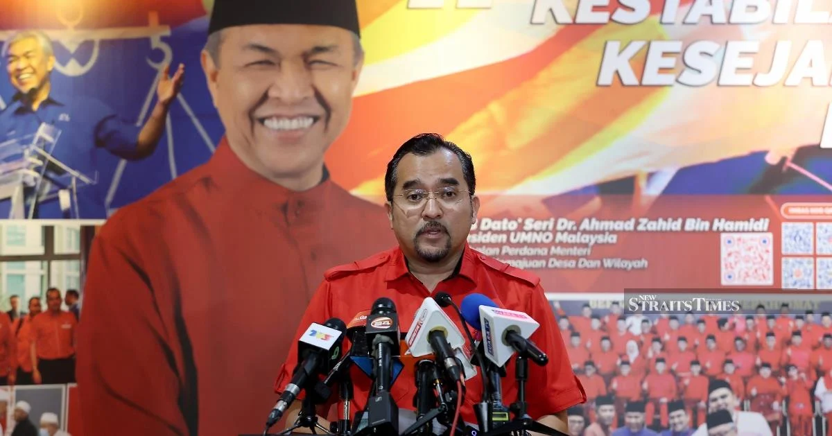 Umno pledges to keep Johor and Negri Sembilan campaigns focused on policy, not attacks