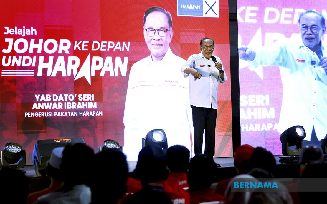 Anwar Ibrahim Pledges Zero Tolerance for Corruption, Vows Clean Leadership Across All Communities