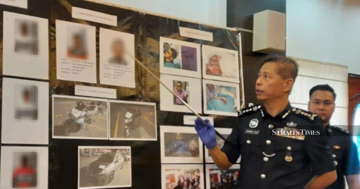 Six arrested after parang attack injures two men at Jelutong temple