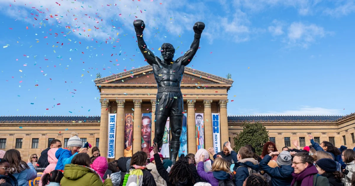 French Fans Warned Against Touching Rocky Statue as World Cup Curse Takes Hold