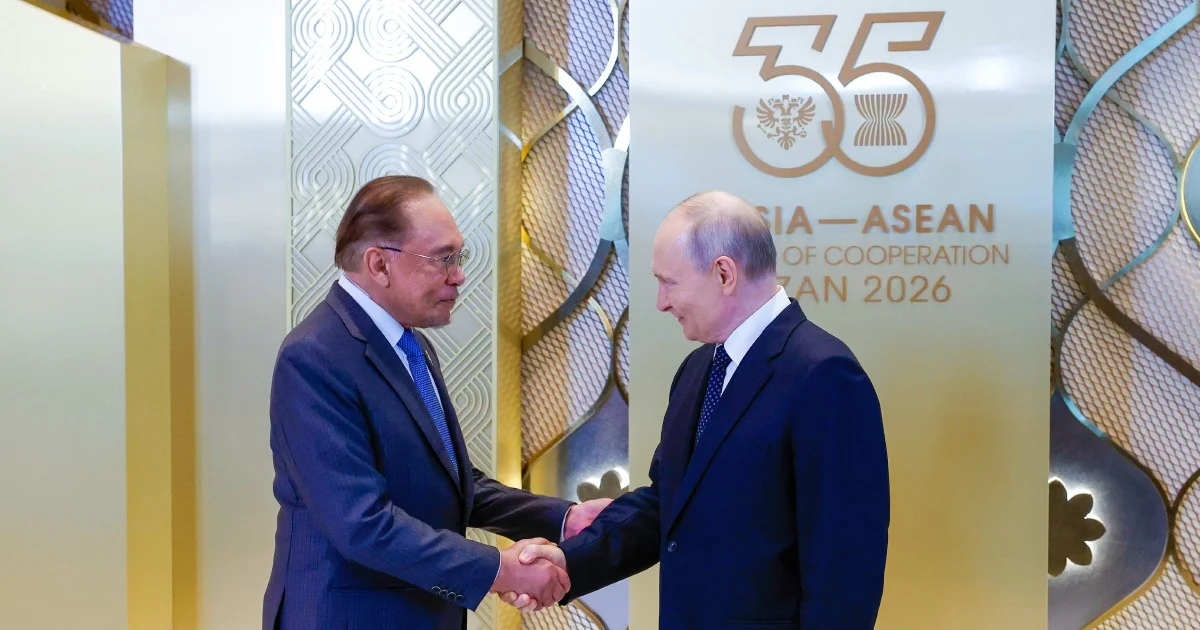 Malaysia and Russia to Deepen Energy and Trade Ties Under Anwar-Putin Framework