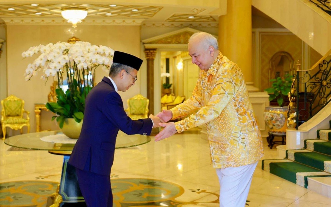 Sultan Nazrin Shah Briefed on Perak's Communications Infrastructure Push