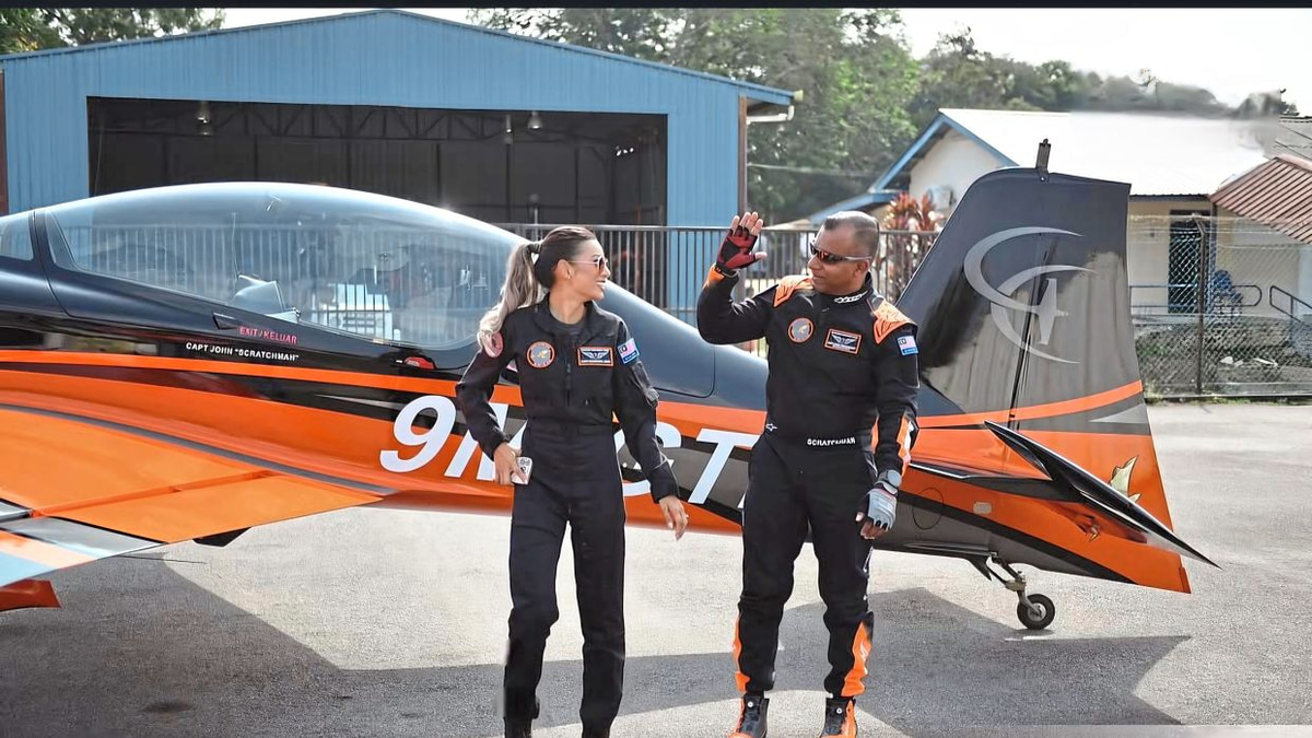 Following in Father's Footsteps: How a Malaysian Pilot's Daughter Earned Her Wings