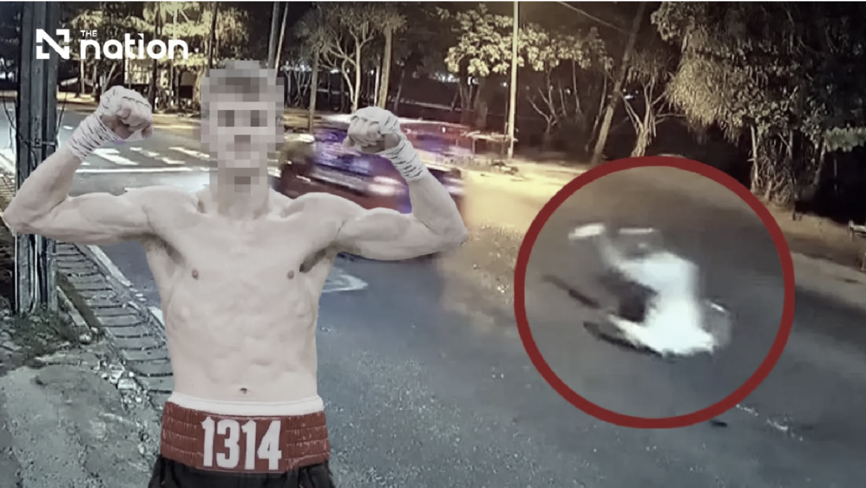 Phuket tuk-tuk driver charged after British boxer dies in vehicle fall