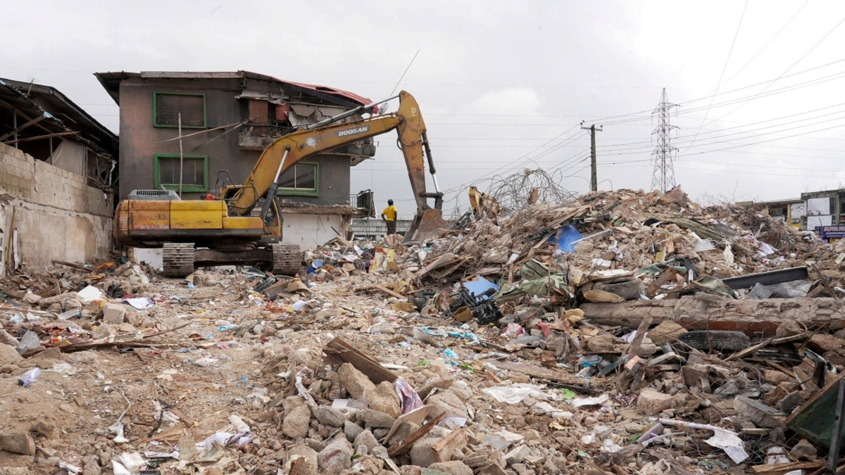 Nine Dead, 27 Rescued After Lagos Shopping Complex Collapses