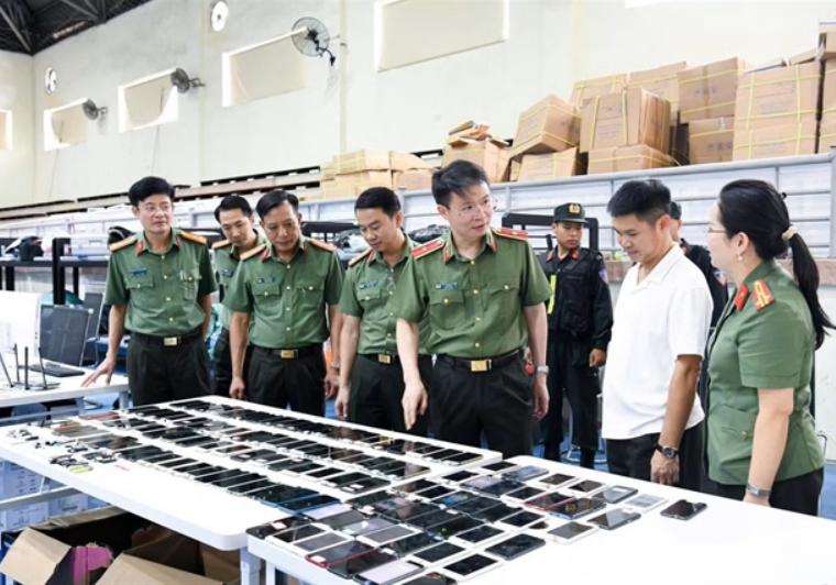 Four arrested as Vietnamese police shut down plot to relocate Cambodian online scam network